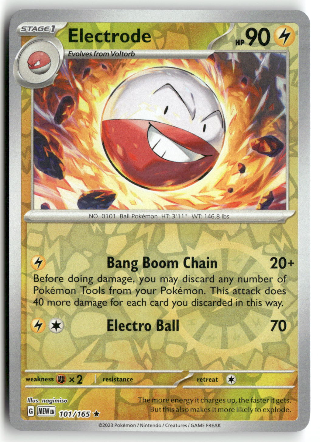 Front + Back scan | Near Mint / English / Reverse Holofoil