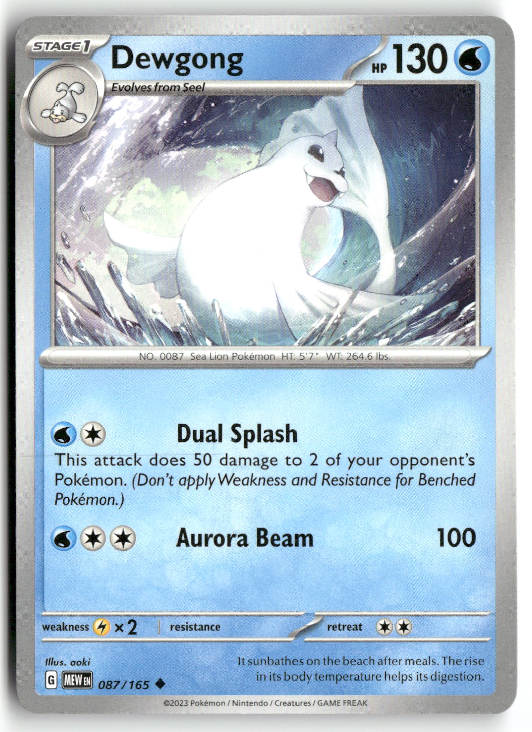 Front + Back scan | Near Mint / English / Normal