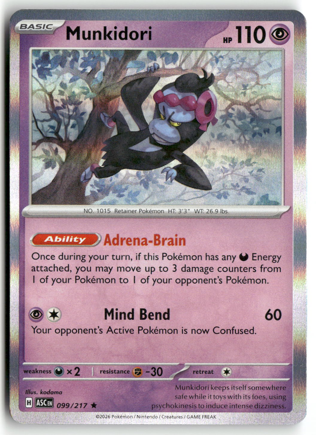 Front + Back scan | Near Mint / English / Holofoil