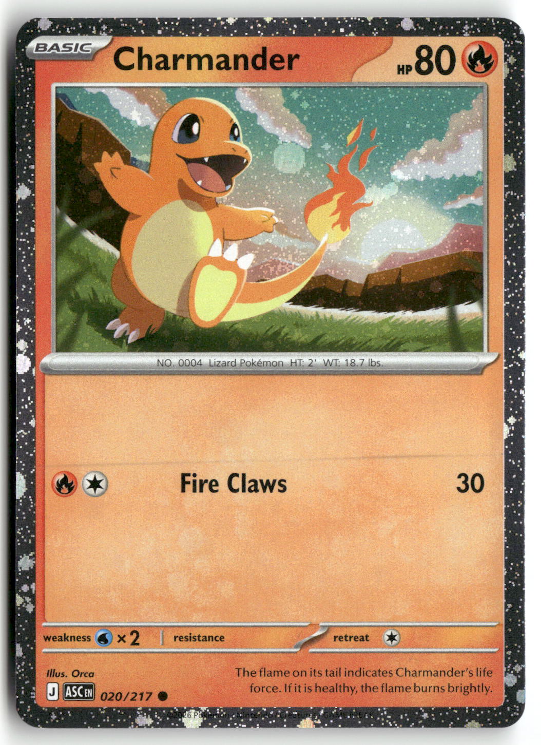 Charmander - 020/217 (Cosmos Holo)