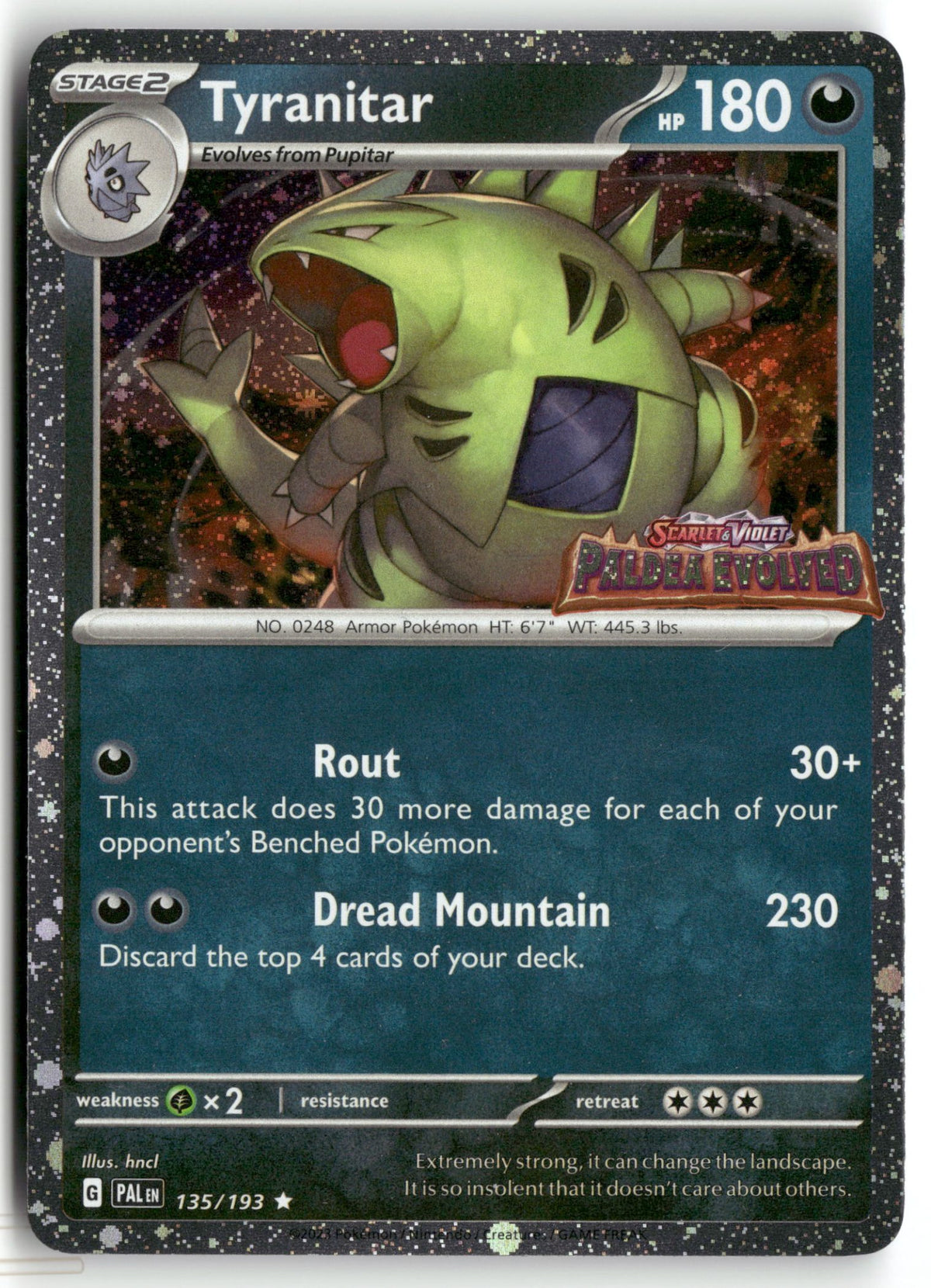 Front + Back scan | Near Mint / English / Holofoil