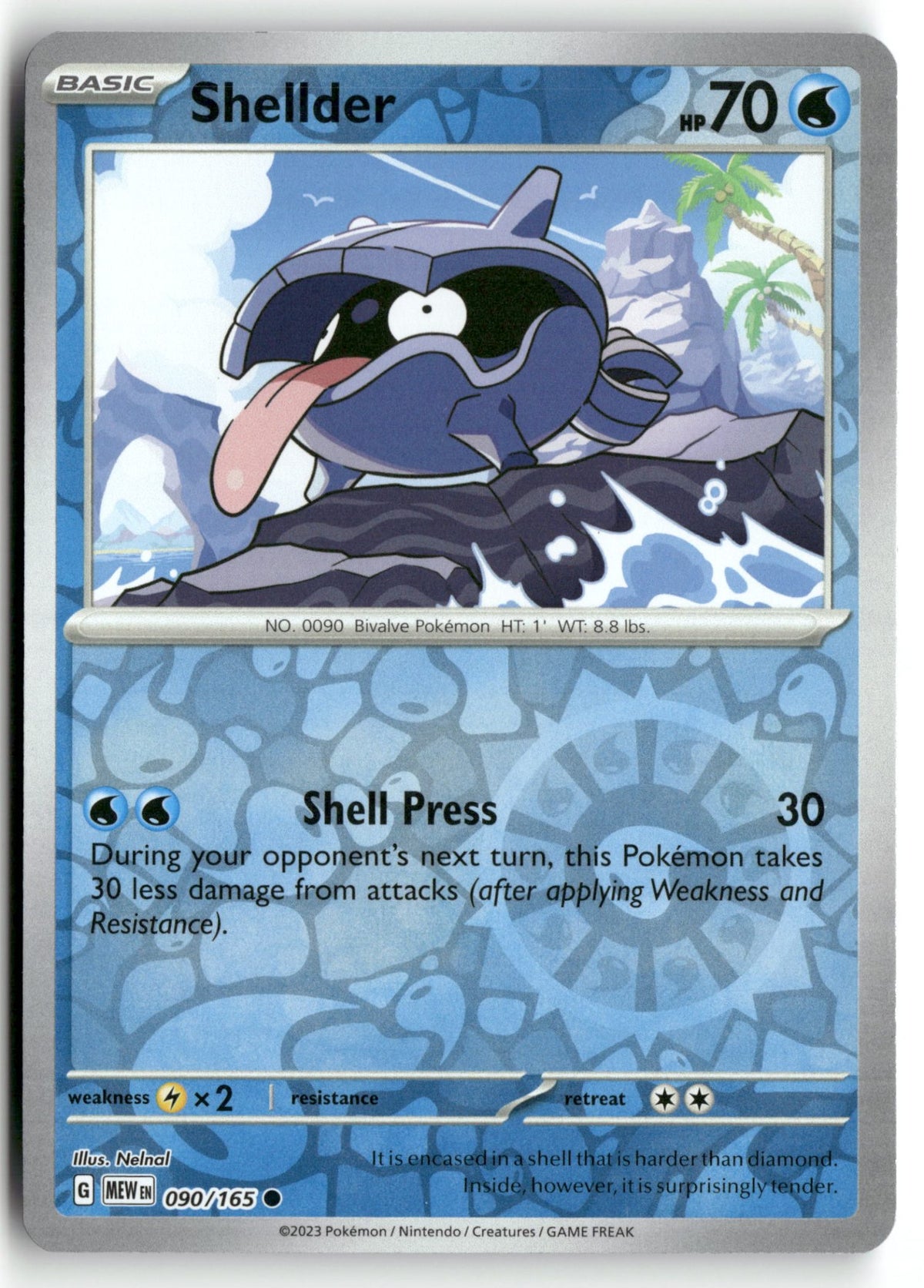 Front + Back scan | Near Mint / English / Reverse Holofoil