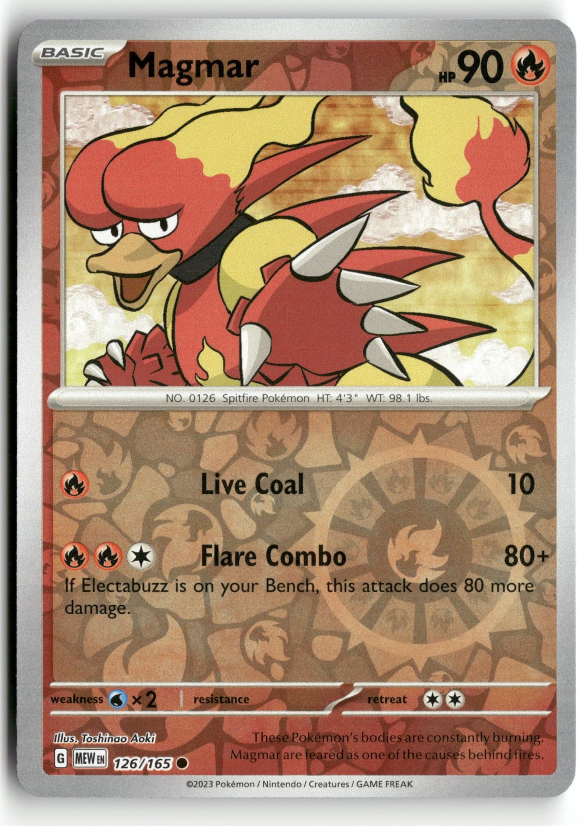 Front + Back scan | Near Mint / English / Reverse Holofoil