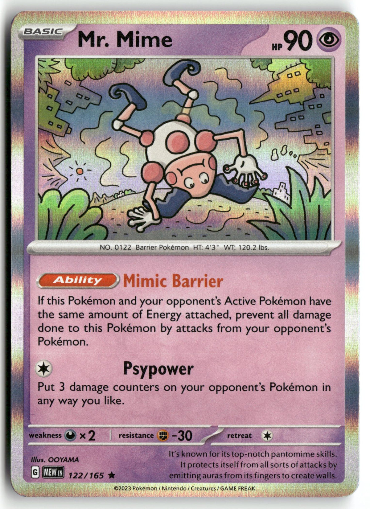 Mr. Mime - 122/165