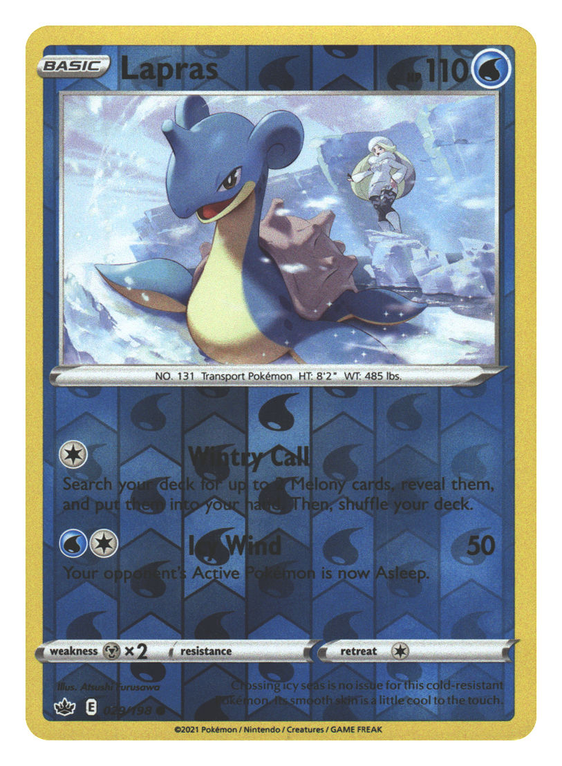 Front + Back scan | Near Mint / English / Reverse Holofoil