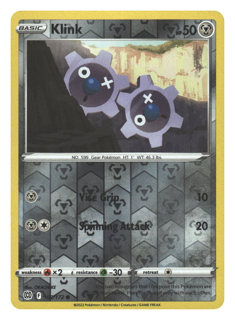 Front + Back scan | Near Mint / English / Reverse Holofoil