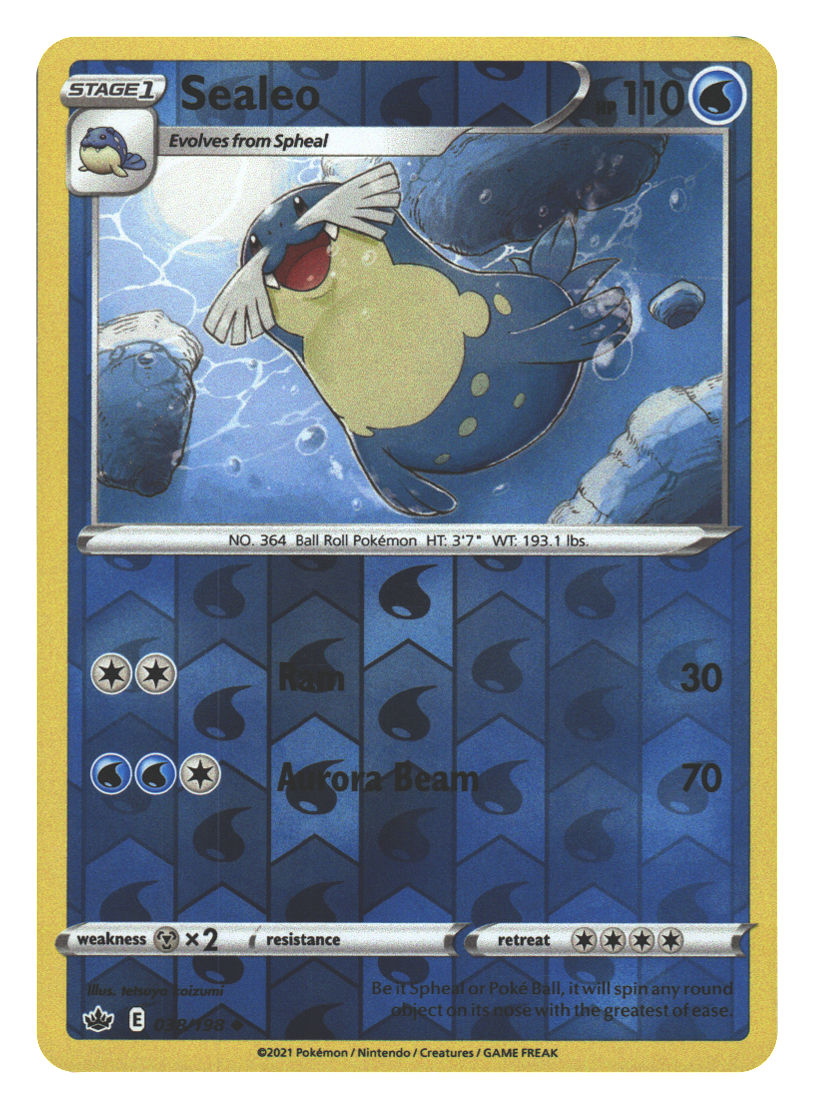 Front + Back scan | Near Mint / English / Reverse Holofoil