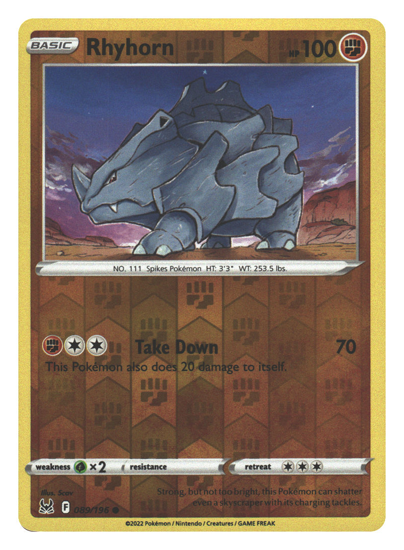 Front + Back scan | Near Mint / English / Reverse Holofoil
