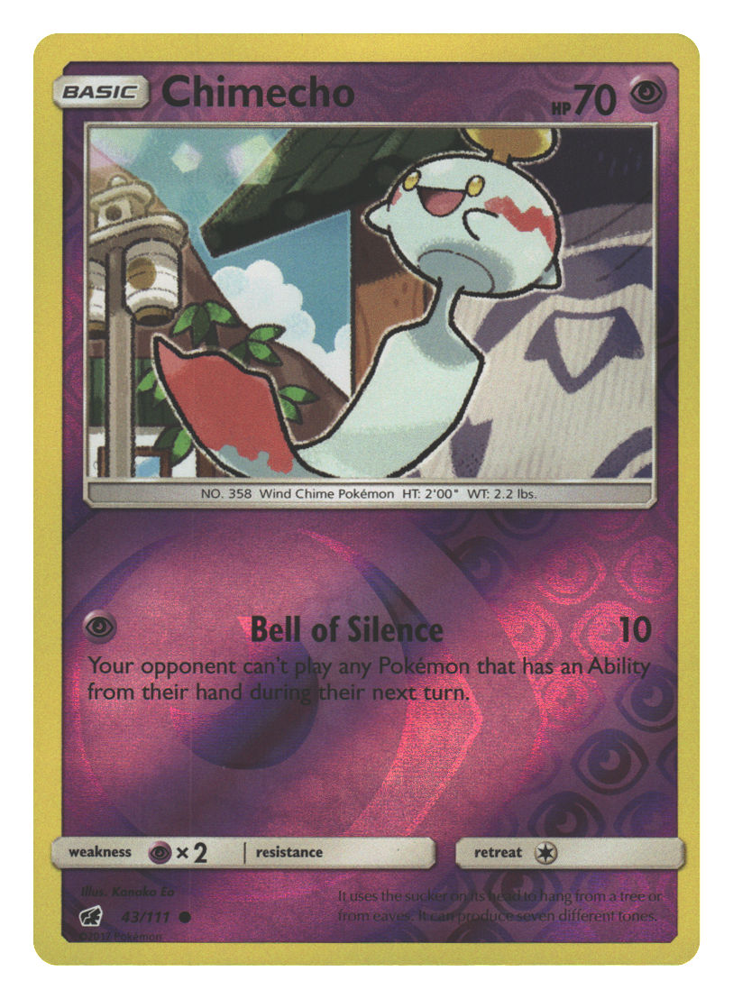 Front + Back scan | Near Mint / English / Reverse Holofoil