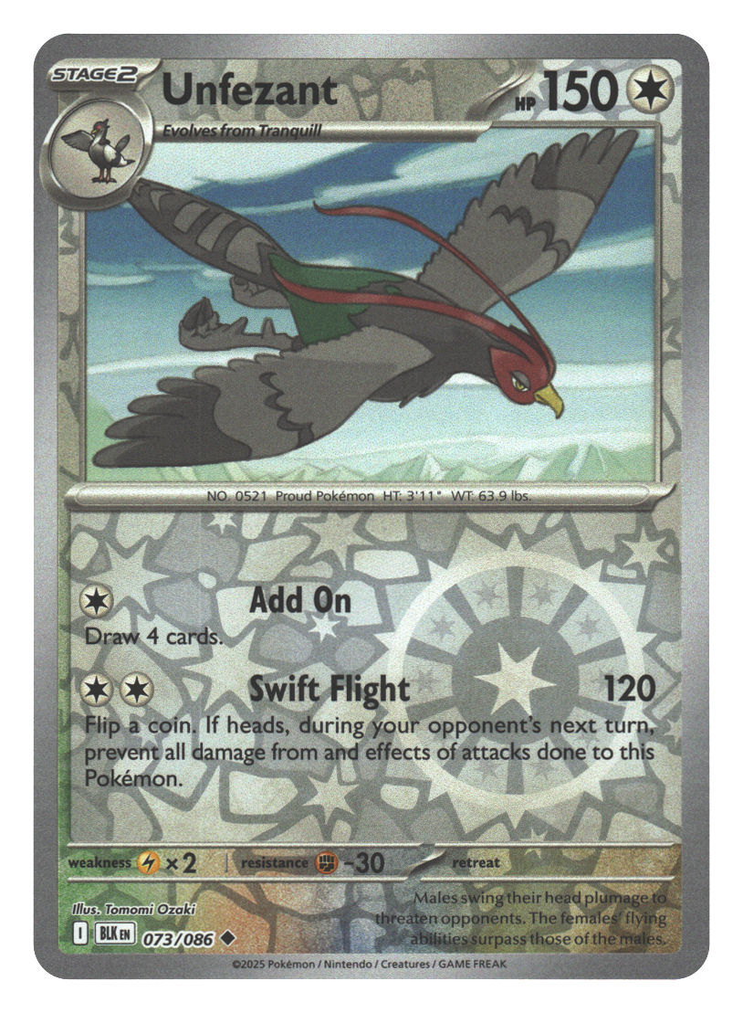 Front + Back scan | Near Mint / English / Reverse Holofoil