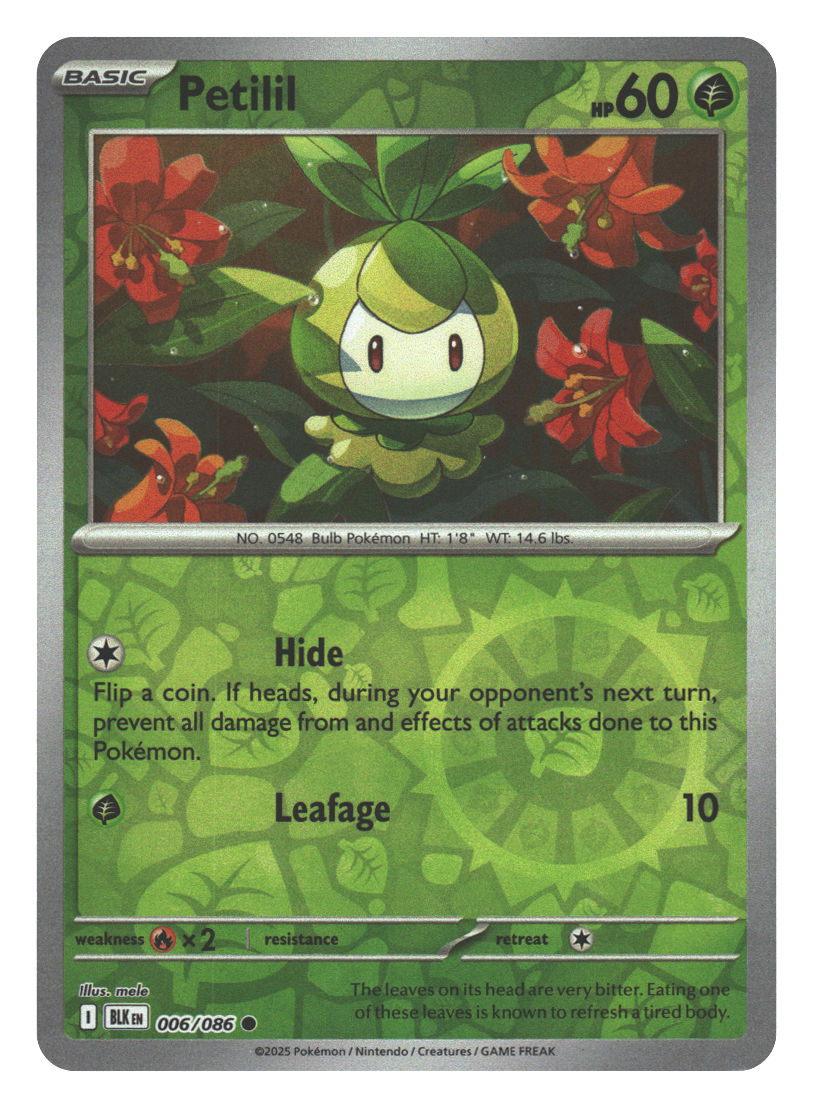Petilil | Near Mint / English / Reverse Holofoil