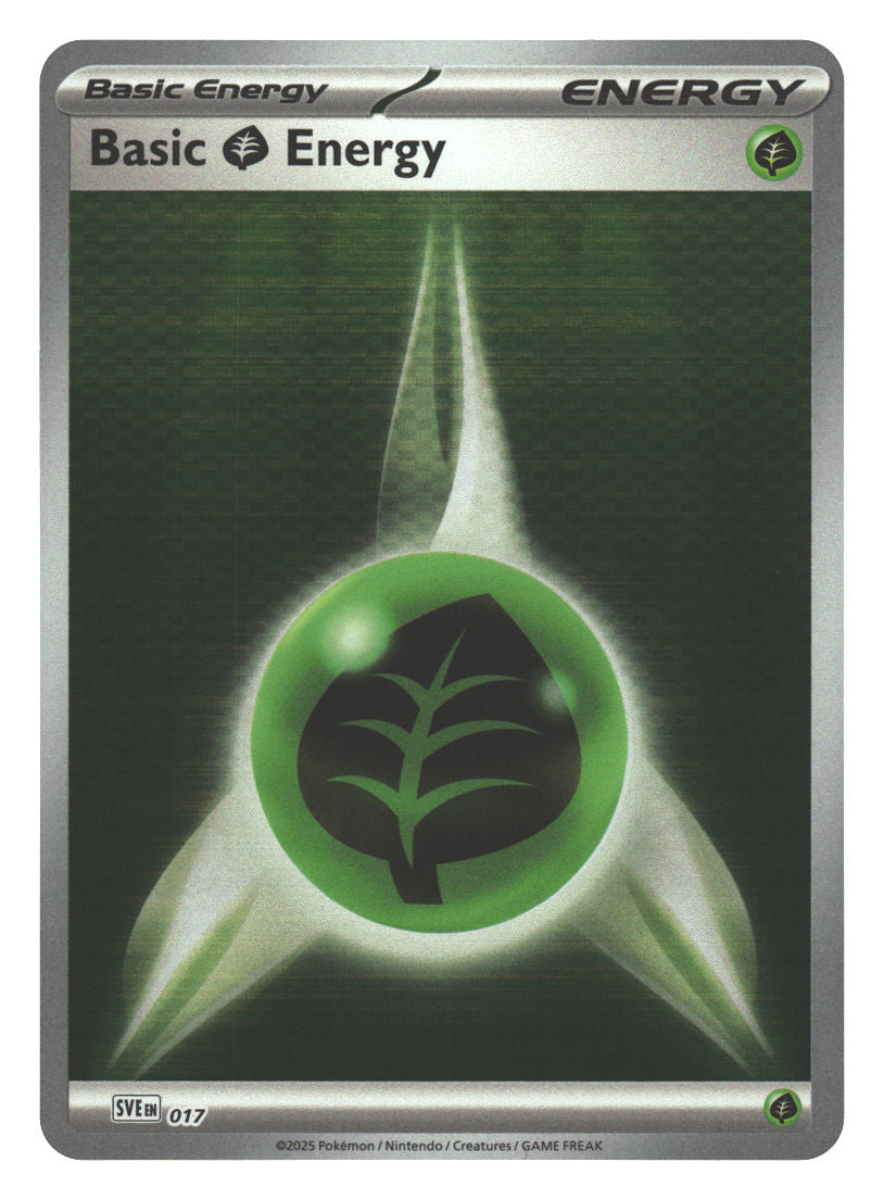 Basic Grass Energy - 017 | Near Mint / English / Reverse Holofoil