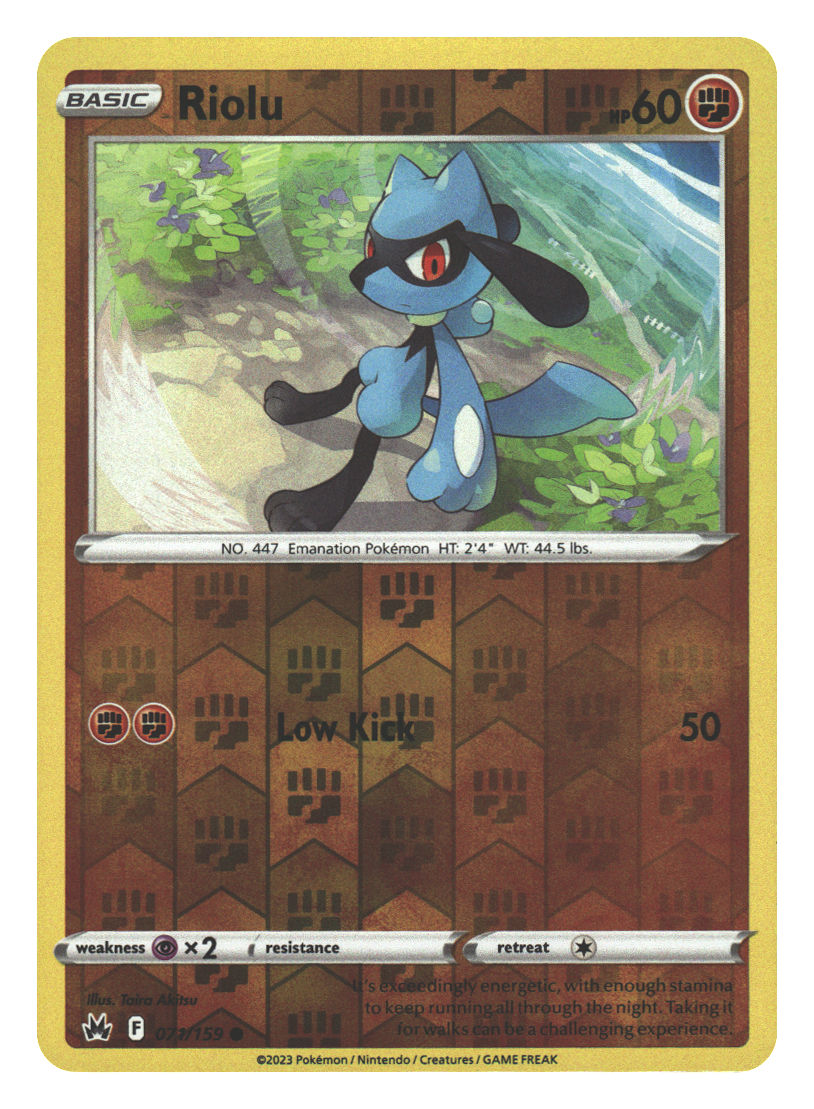 Front + Back scan | Near Mint / English / Reverse Holofoil