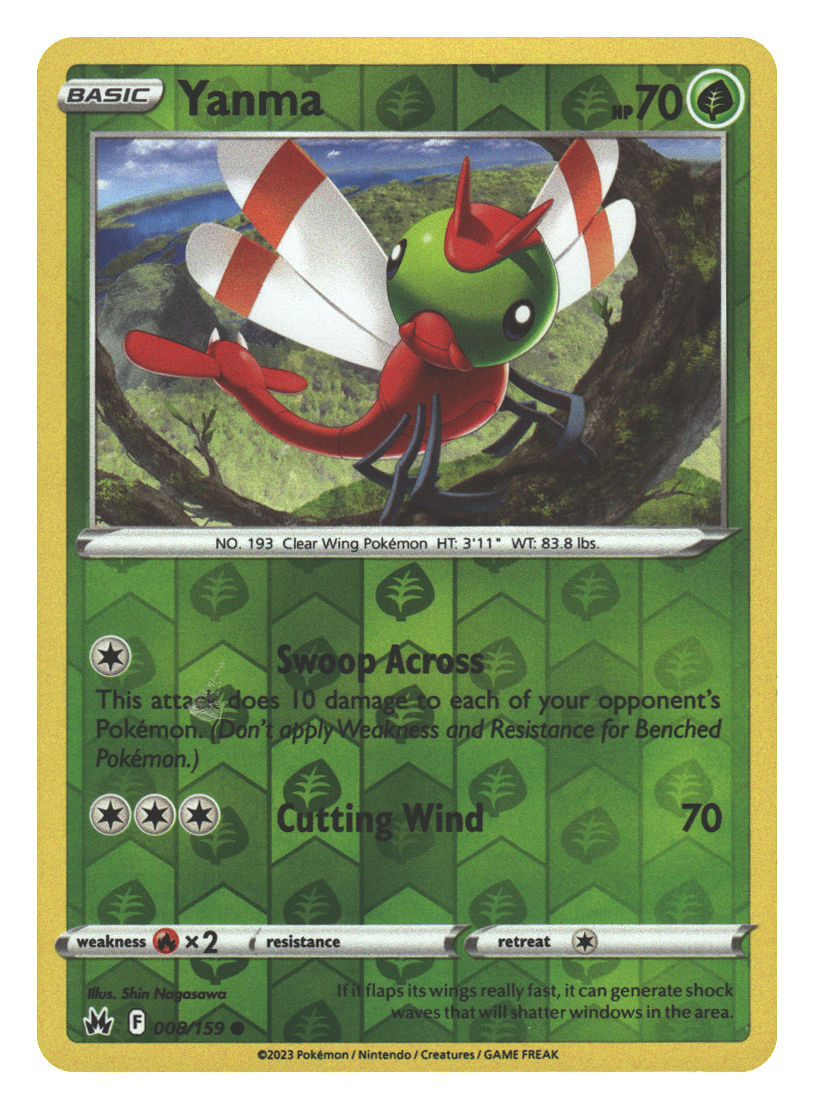 Front + Back scan | Near Mint / English / Reverse Holofoil