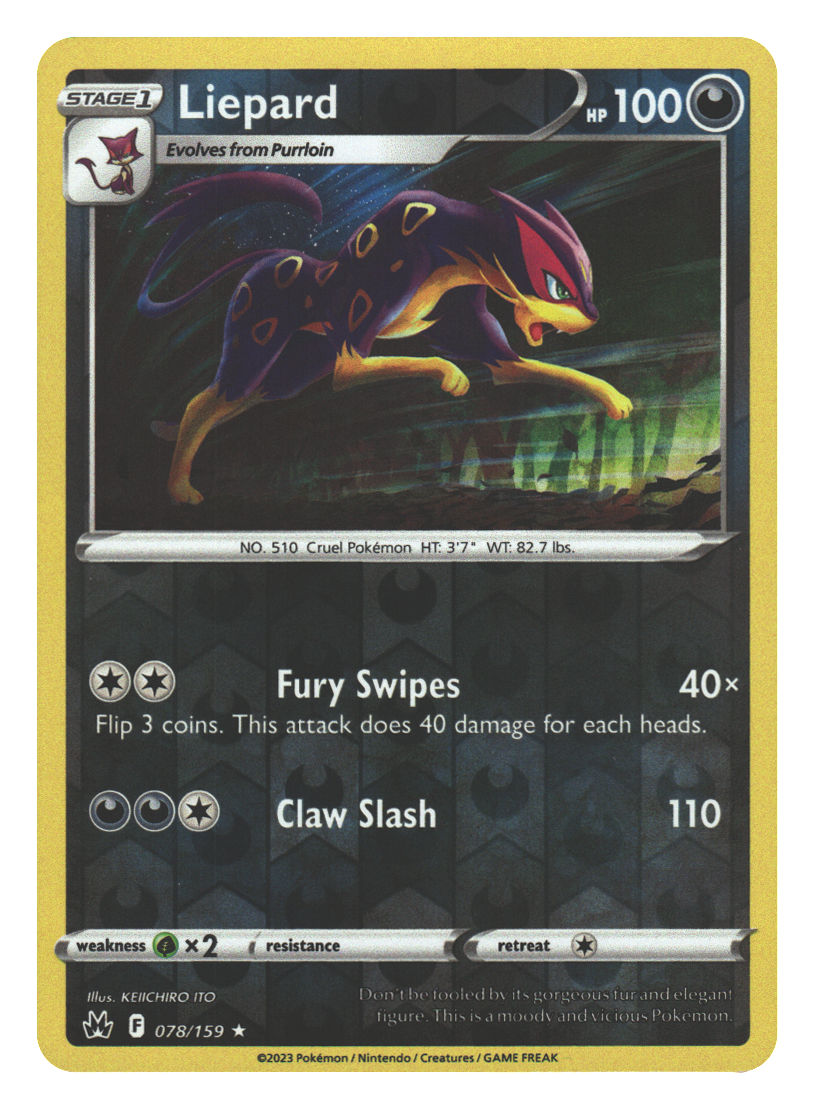 Front + Back scan | Near Mint / English / Reverse Holofoil