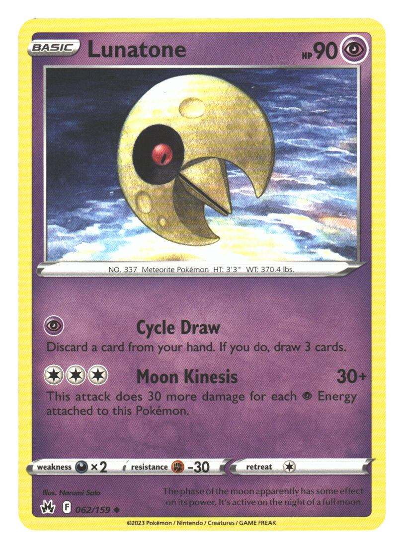 Lunatone | Near Mint / English / Normal