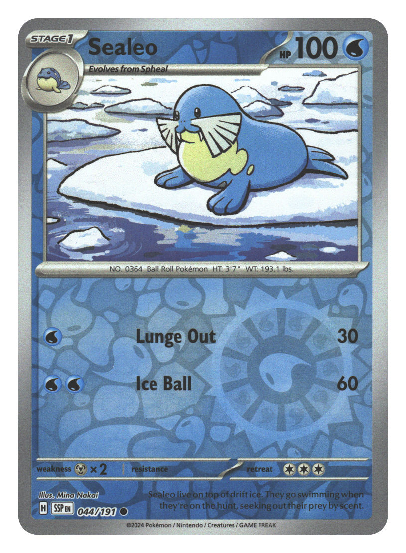 Front + Back scan | Near Mint / English / Reverse Holofoil