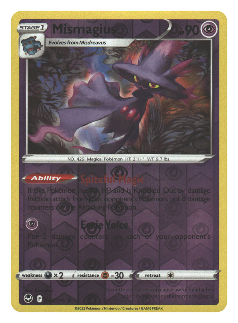 Front + Back scan | Near Mint / English / Reverse Holofoil