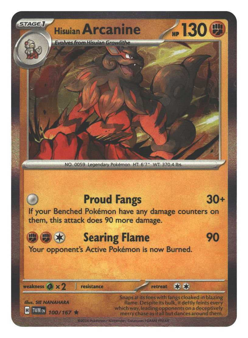 Hisuian Arcanine | Near Mint / English / Holofoil