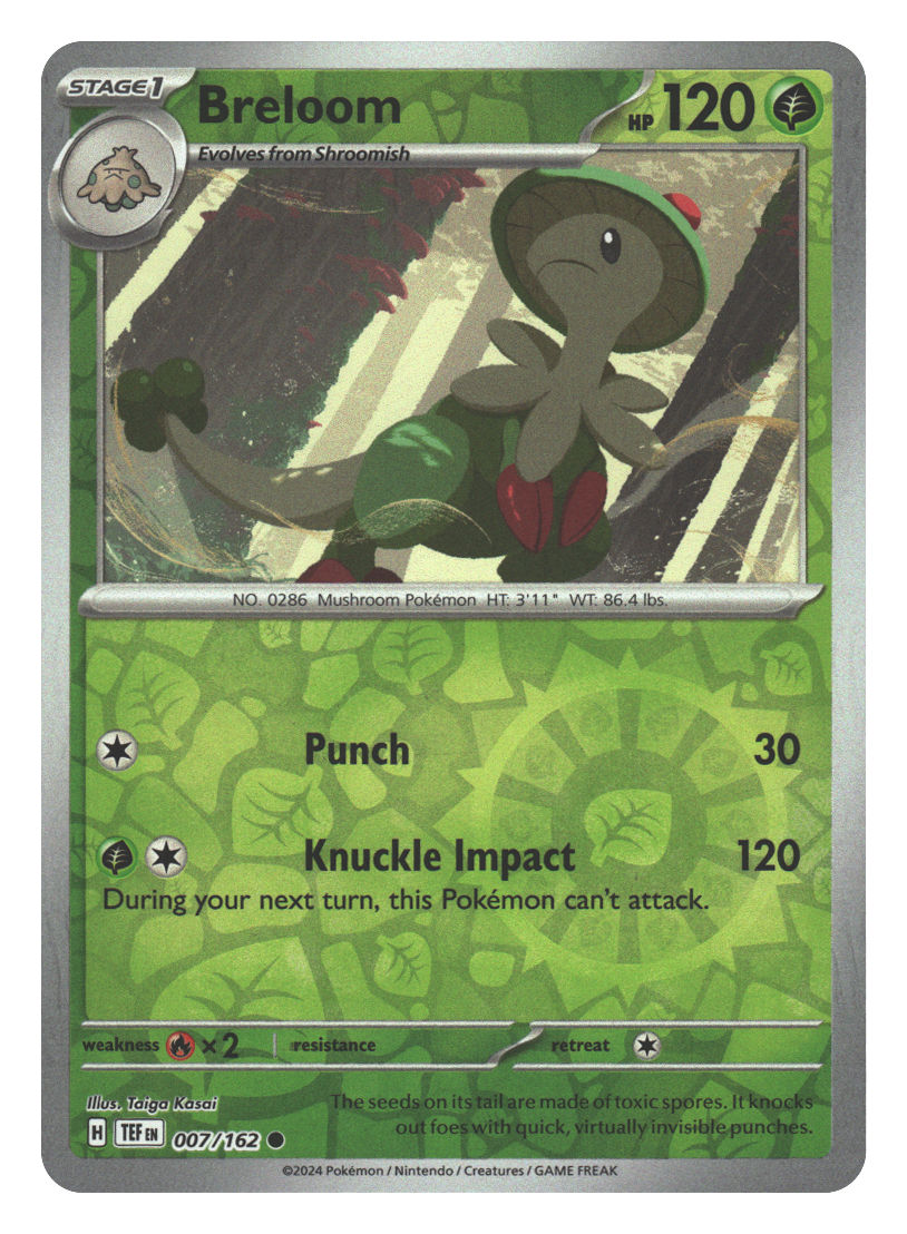 Front + Back scan | Near Mint / English / Reverse Holofoil