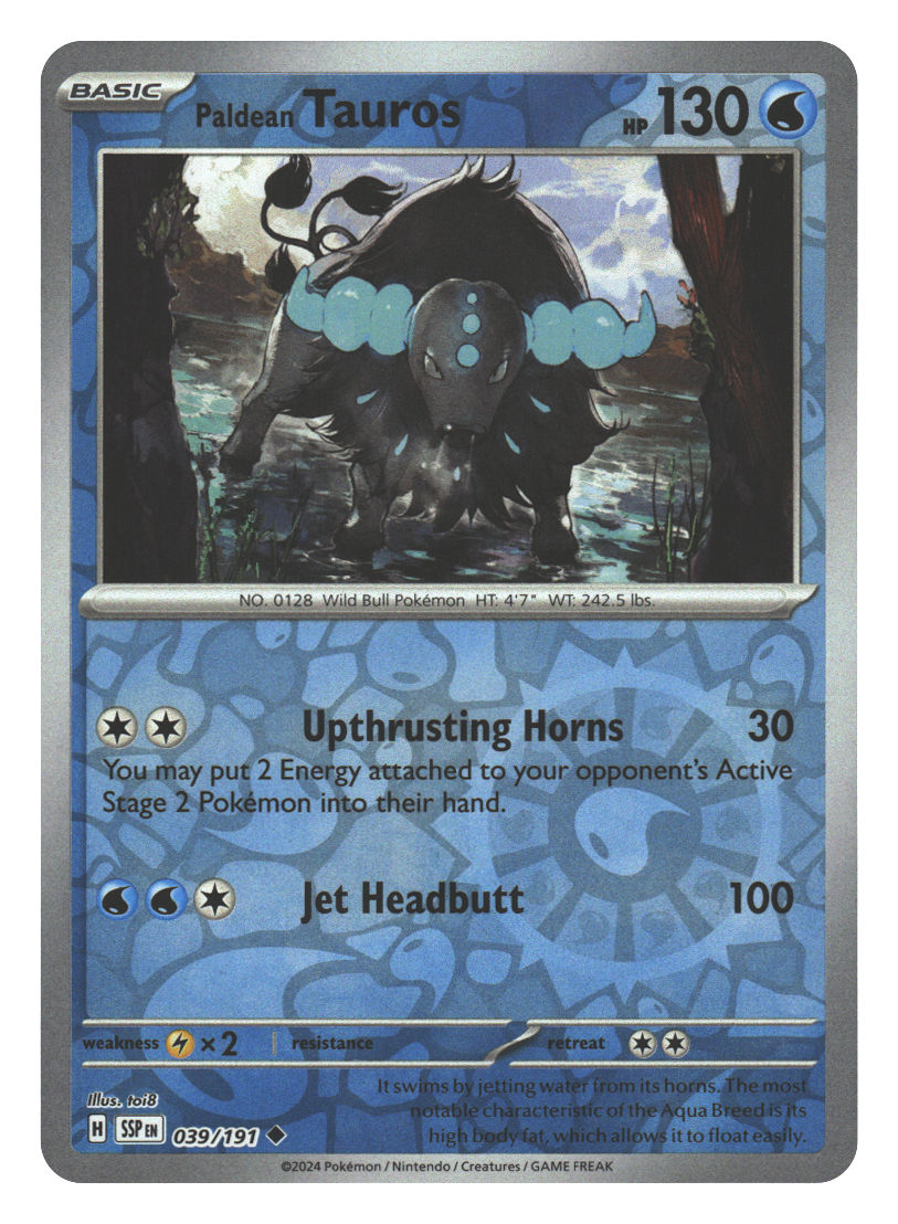 Front + Back scan | Near Mint / English / Reverse Holofoil
