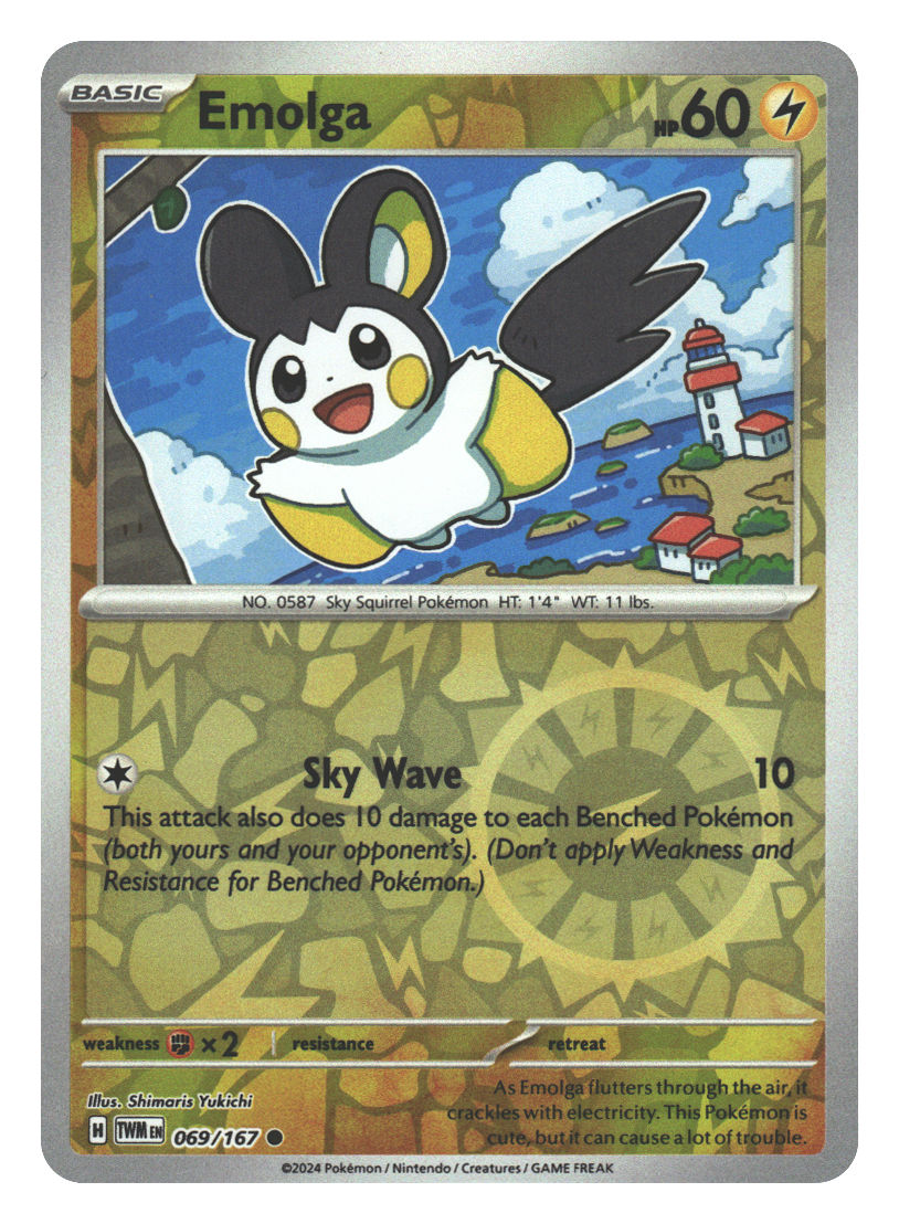 Front + Back scan | Near Mint / English / Reverse Holofoil