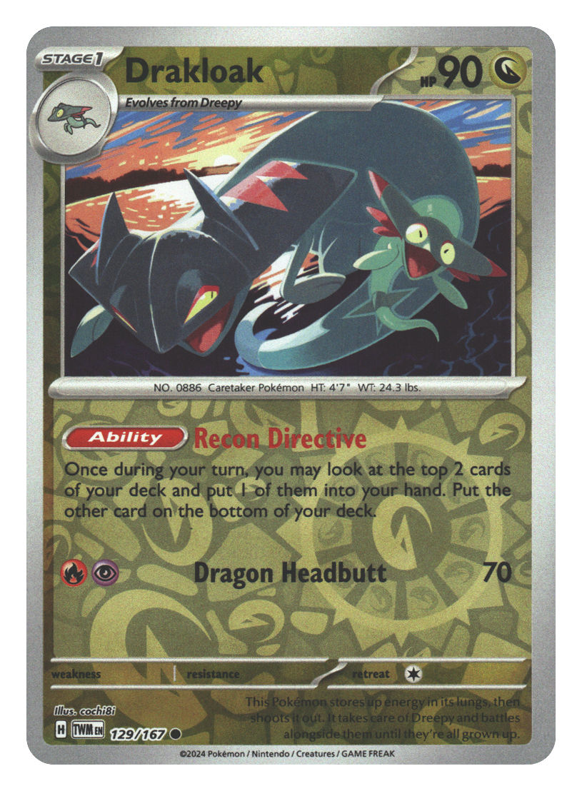 Front + Back scan | Near Mint / English / Reverse Holofoil