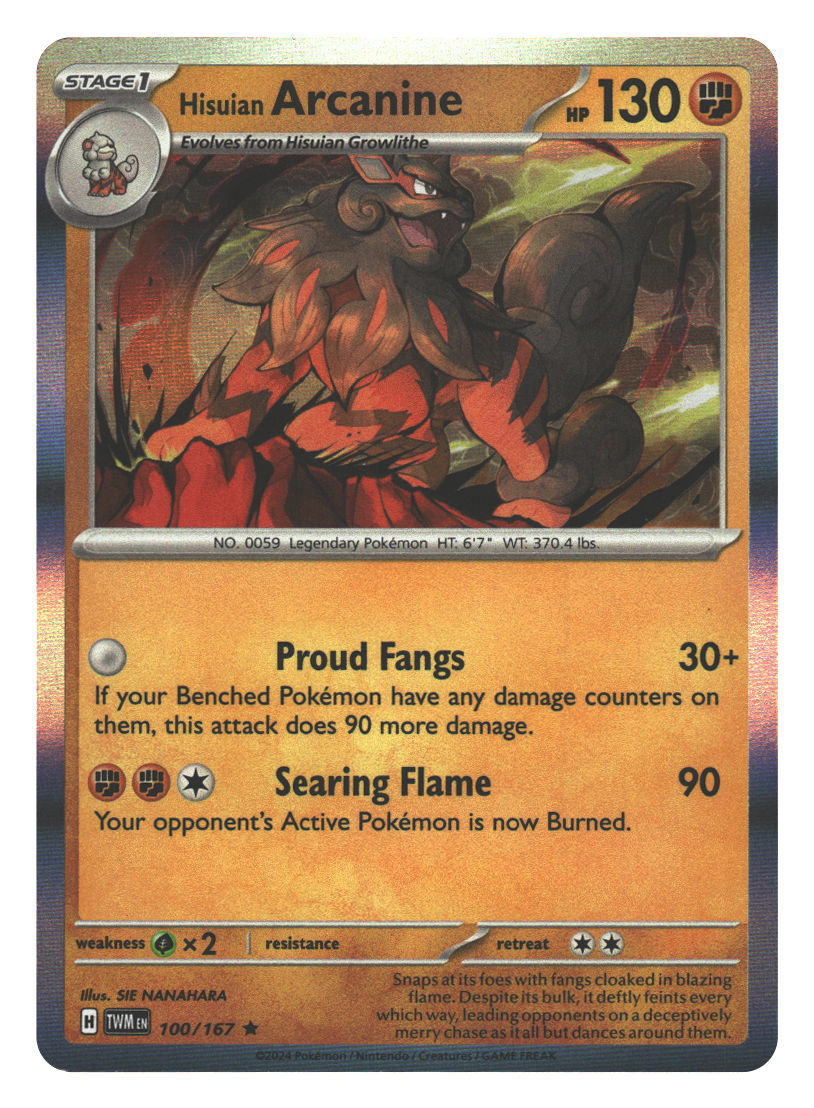 Hisuian Arcanine | Near Mint / English / Holofoil