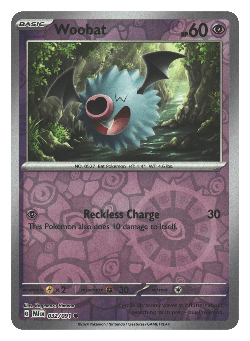 Front + Back scan | Near Mint / English / Reverse Holofoil