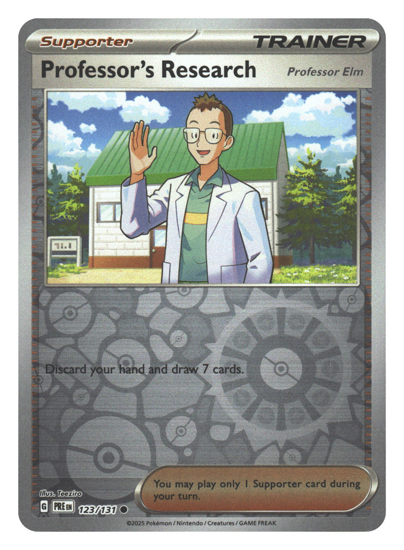 Front + Back scan | Near Mint / English / Reverse Holofoil