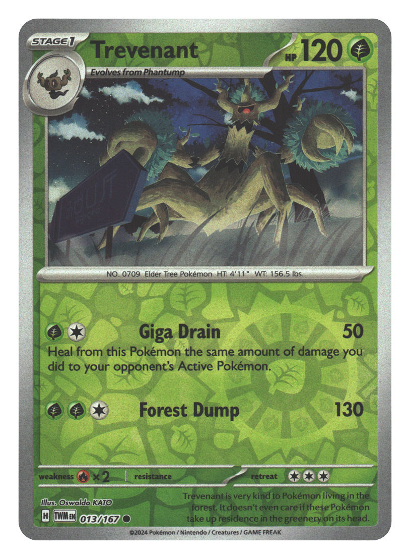 Front + Back scan | Near Mint / English / Reverse Holofoil