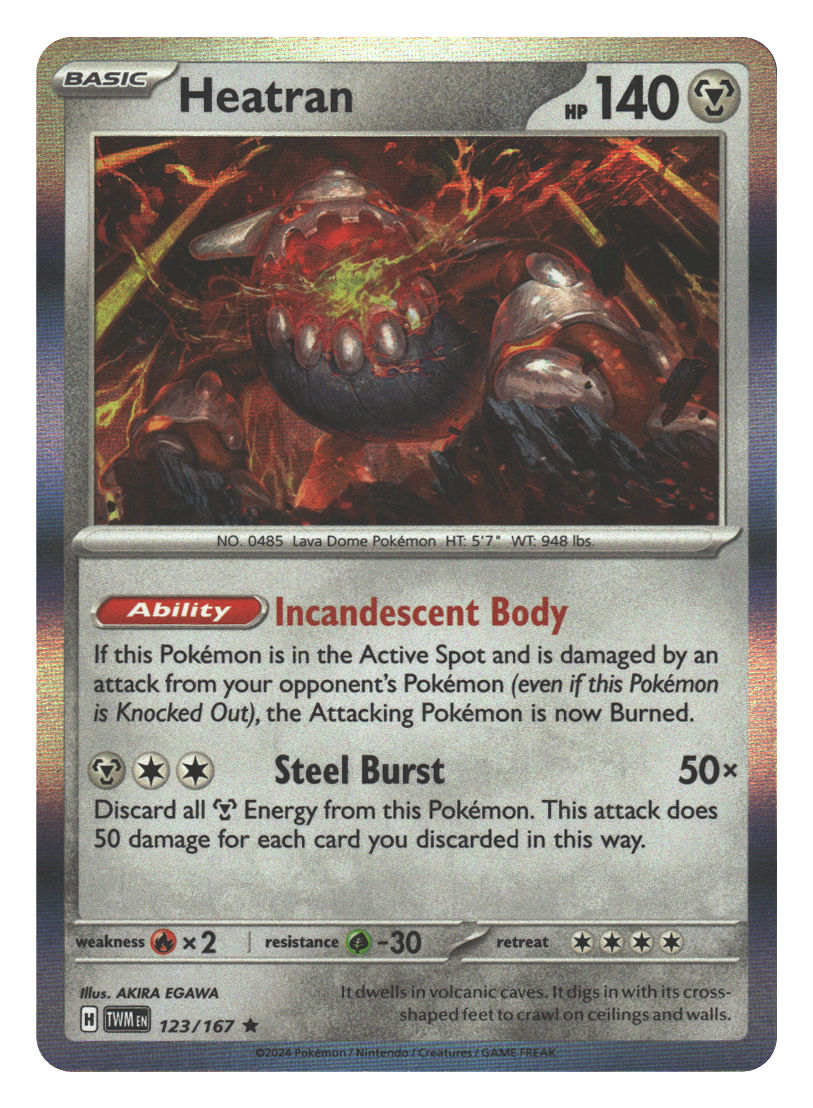 Heatran | Near Mint / English / Holofoil