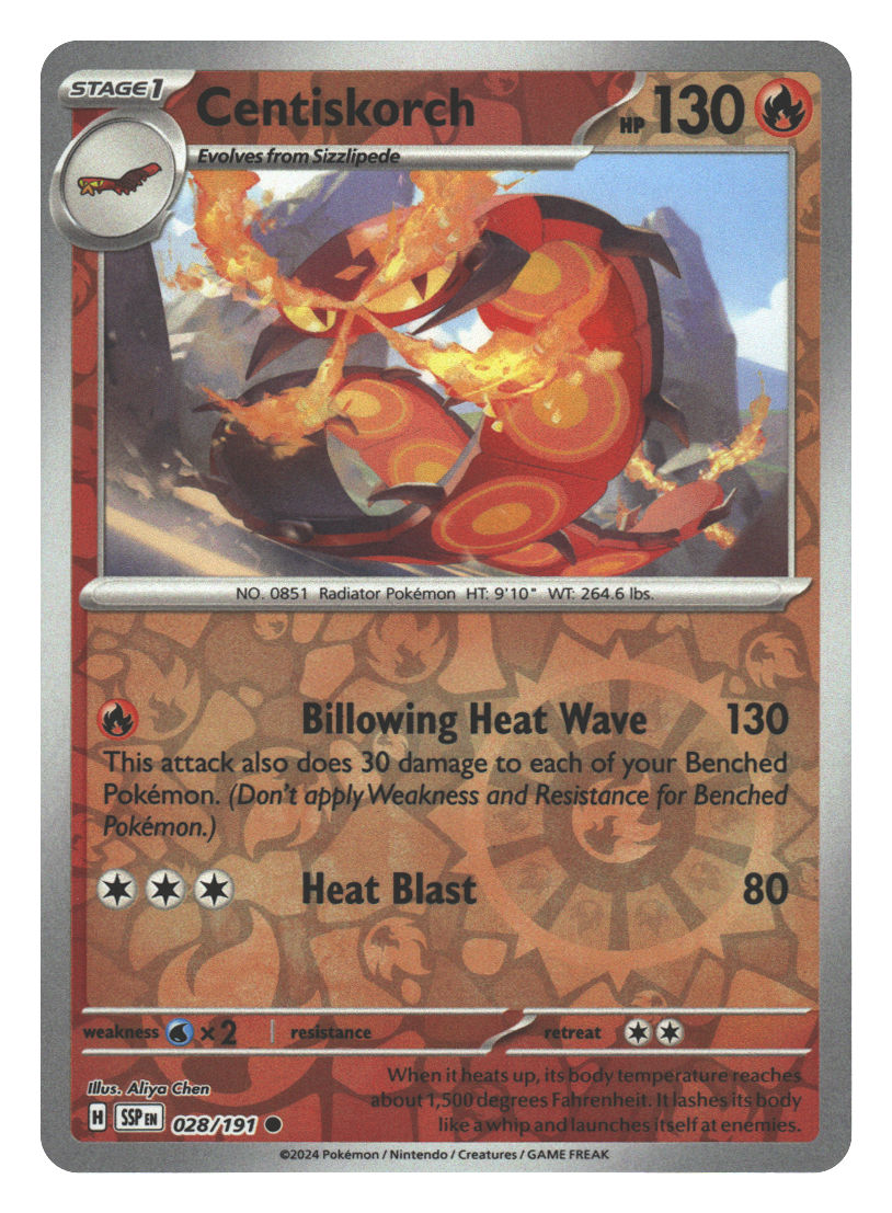 Front + Back scan | Near Mint / English / Reverse Holofoil