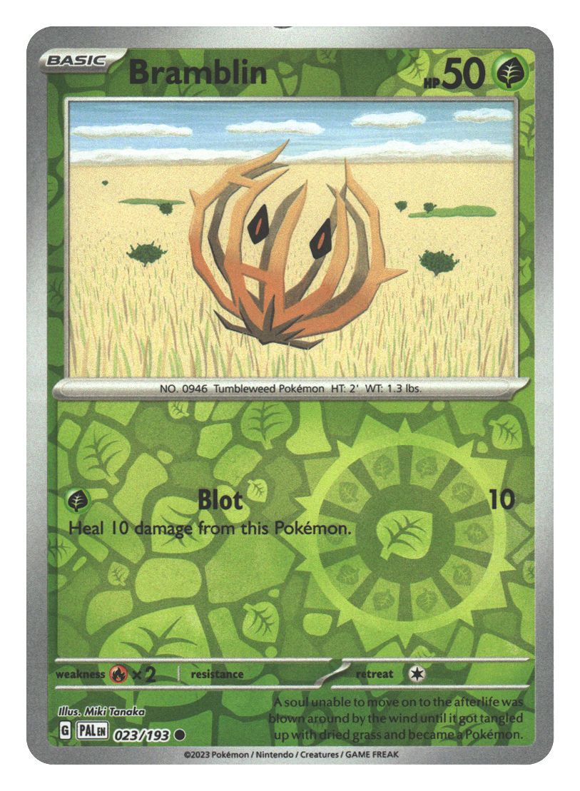 Front + Back scan | Near Mint / English / Reverse Holofoil