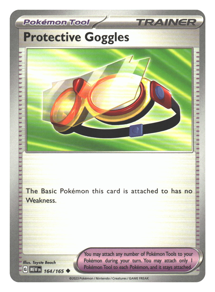 Protective Goggles | Near Mint / English / Normal
