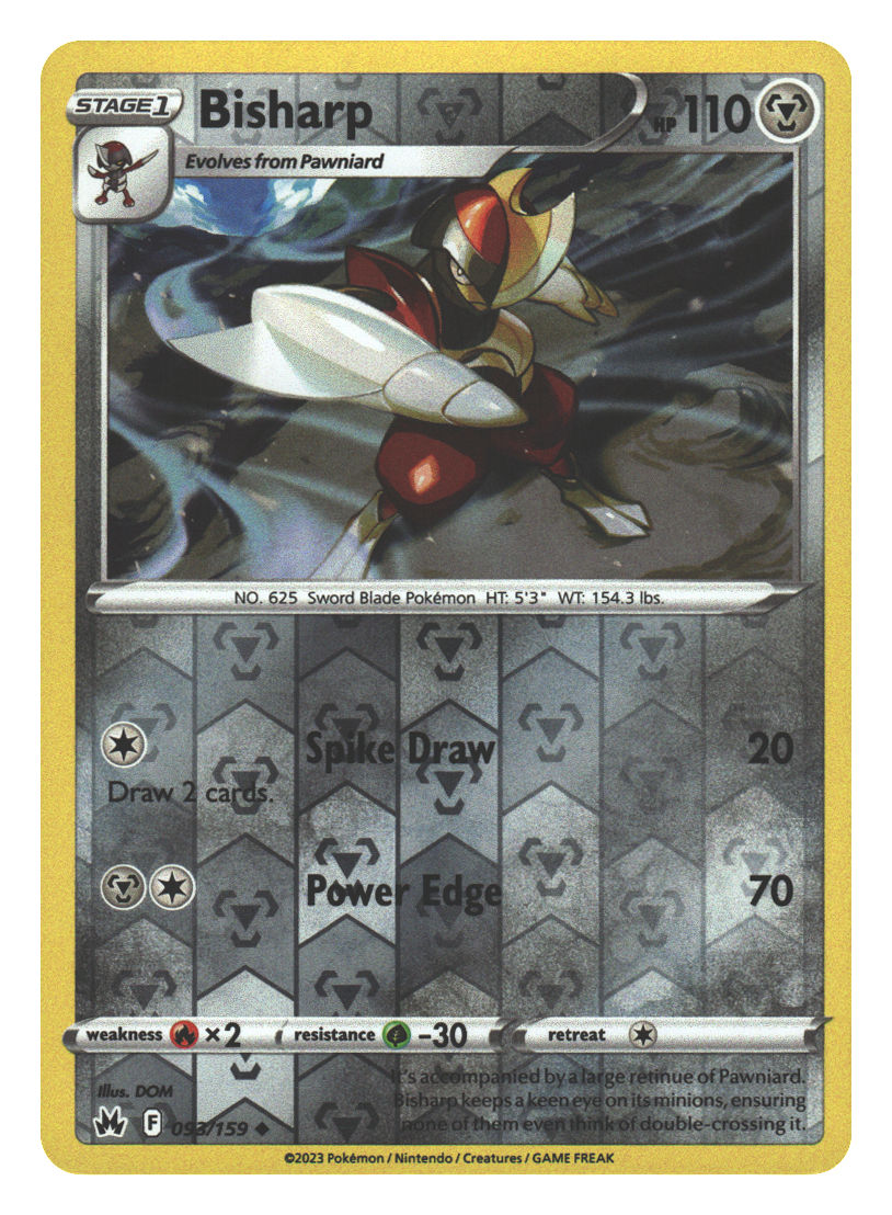 Front + Back scan | Near Mint / English / Reverse Holofoil