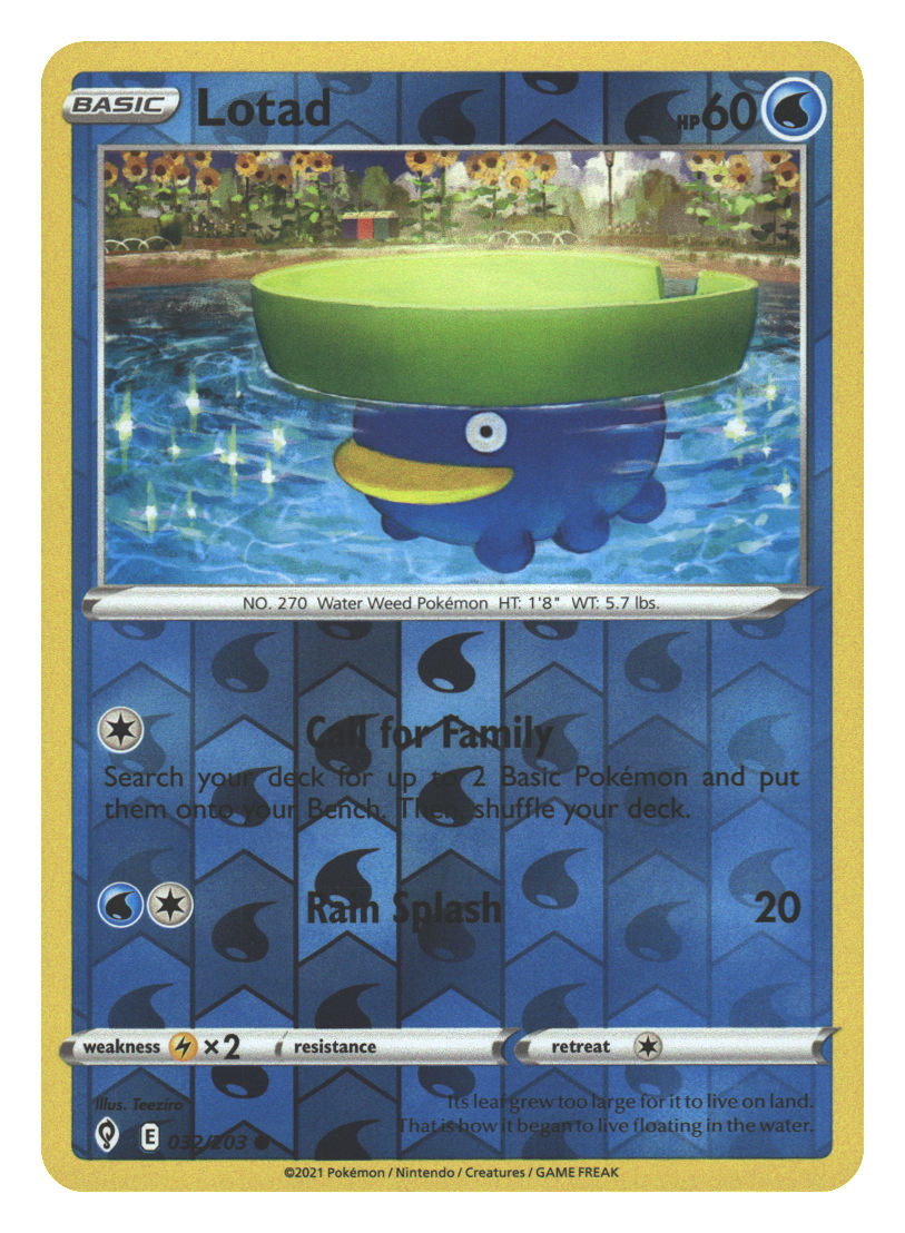 Front + Back scan | Near Mint / English / Reverse Holofoil