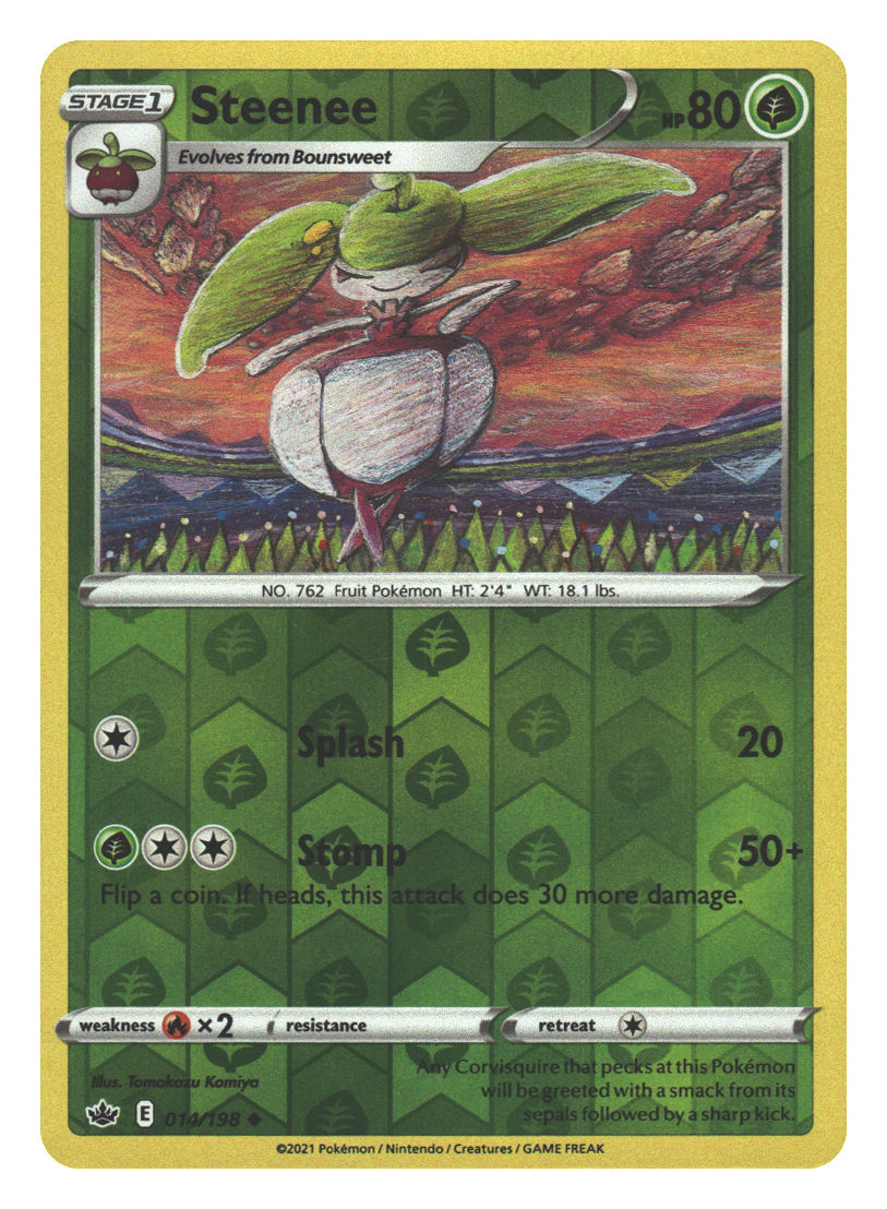 Front + Back scan | Near Mint / English / Reverse Holofoil
