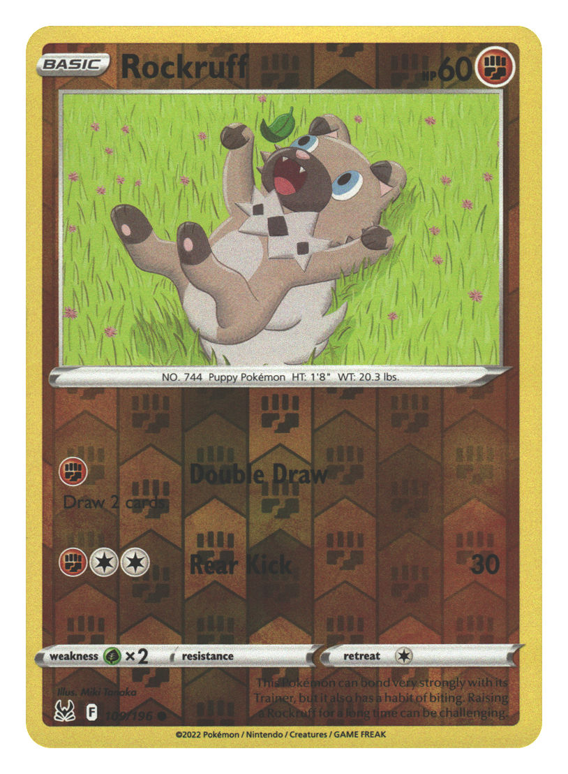 Front + Back scan | Near Mint / English / Reverse Holofoil
