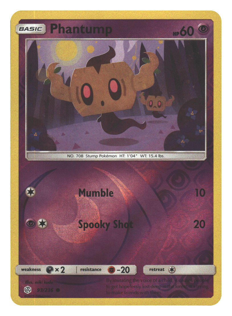 Front + Back scan | Near Mint / English / Reverse Holofoil