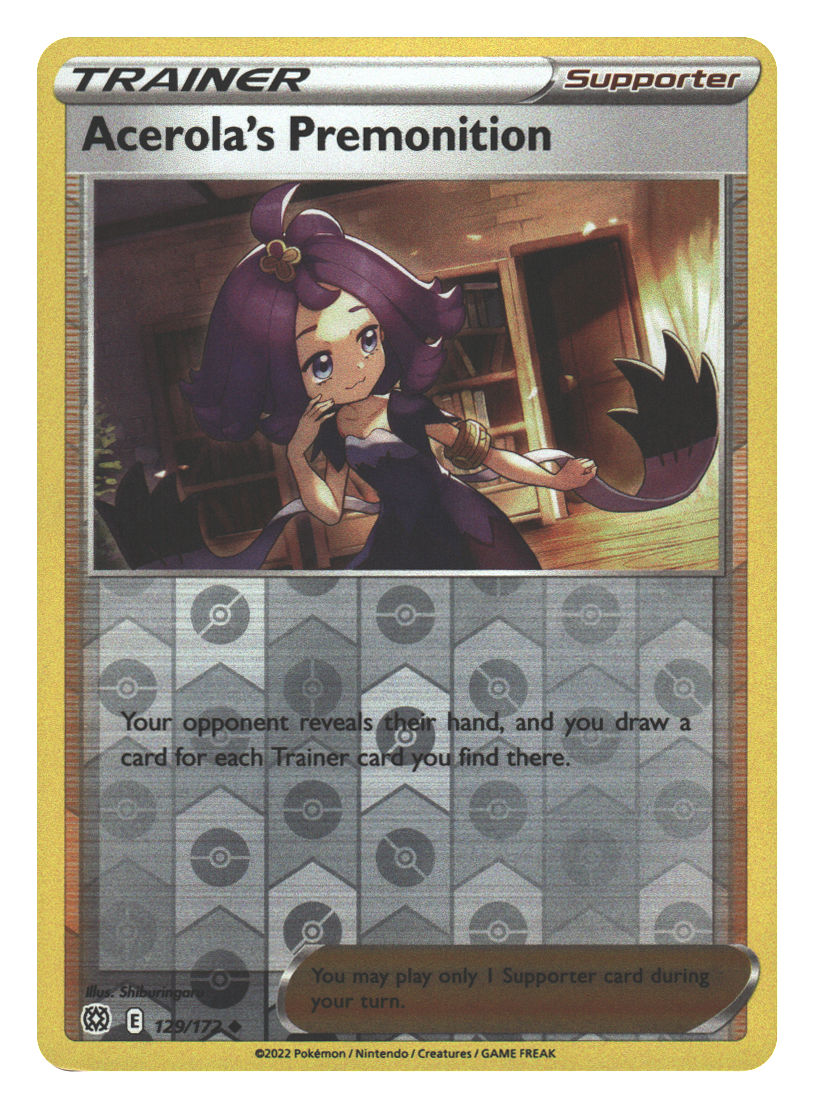 Front + Back scan | Near Mint / English / Reverse Holofoil