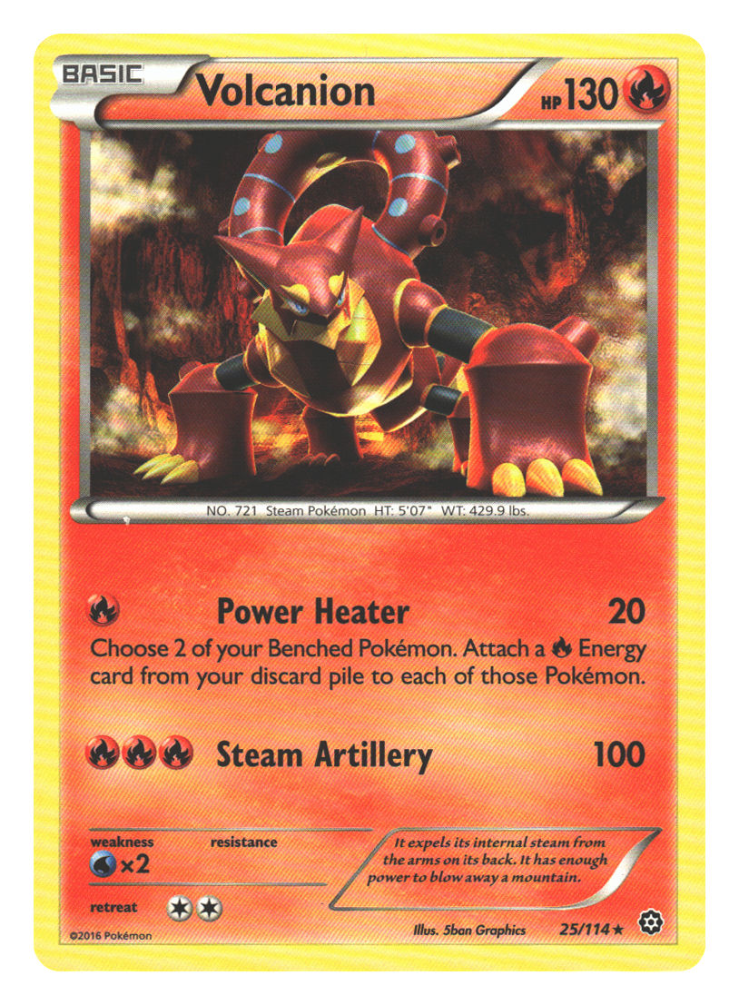 Volcanion | Near Mint / English / Normal