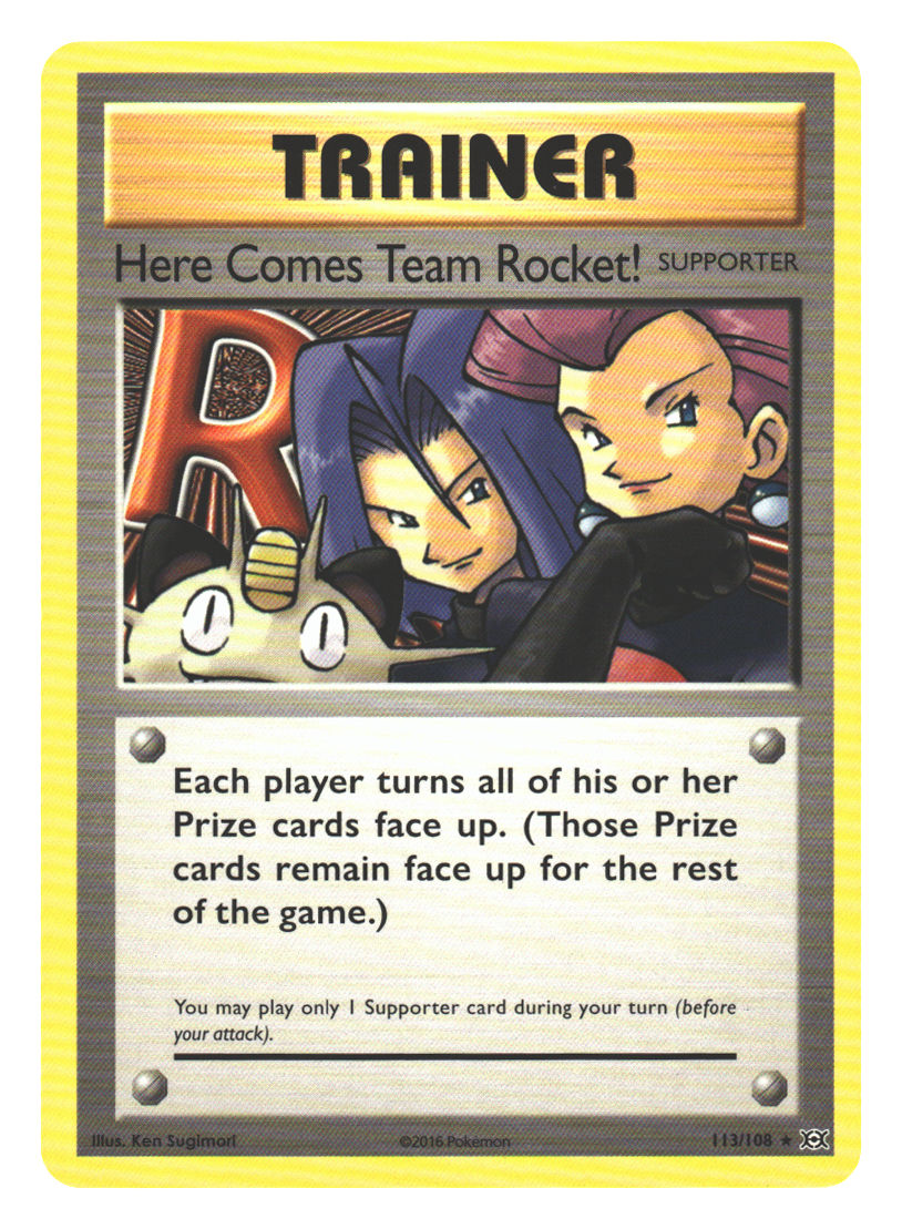 Here Comes Team Rocket! | Near Mint / English / Normal