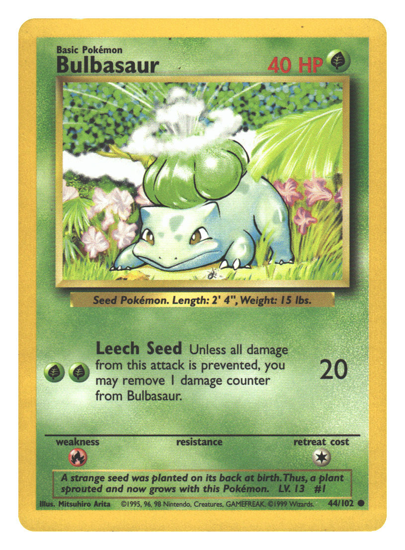 Bulbasaur | Moderately Played / English / Normal