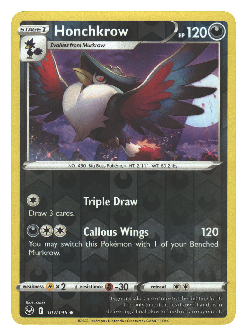 Front + Back scan | Near Mint / English / Reverse Holofoil