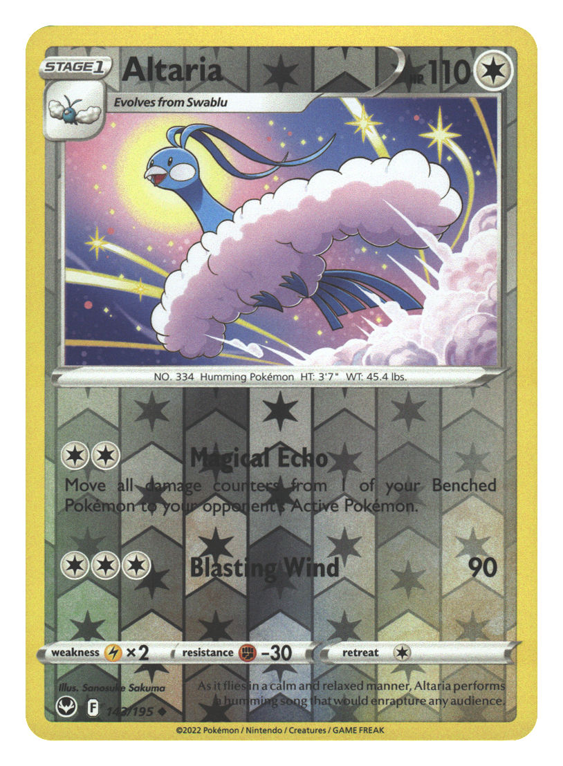 Front + Back scan | Near Mint / English / Reverse Holofoil