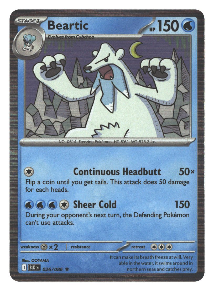 Beartic | Near Mint / English / Holofoil