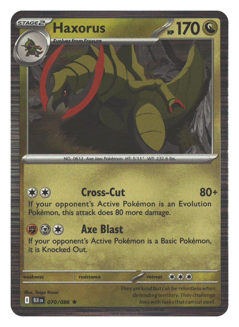 Haxorus | Near Mint / English / Holofoil