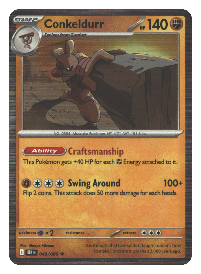 Conkeldurr | Near Mint / English / Holofoil