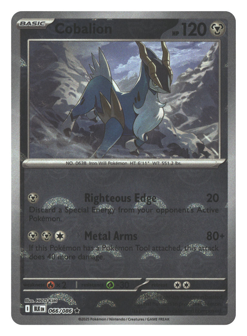 Cobalion (Poke Ball Pattern) | Near Mint / English / Holofoil